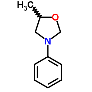5-甲基-3-苯基-噁唑啉結(jié)構(gòu)式_73861-82-2結(jié)構(gòu)式