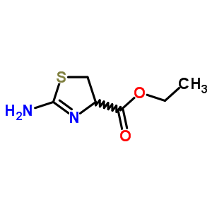 4-Thiazolecarboxylic acid, 2-amino-4,5-dihydro-, ethyl esterStructure,7403-11-4Structure 4-Thiazolecarboxylic acid, 2-amino-4,5-dihydro-, ethyl ester Structure,7403-11-4Structure