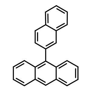 9-(2-萘)蒽結構式_7424-72-8結構式