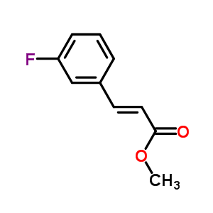 (e)-3-氟肉桂酸甲酯結(jié)構(gòu)式_74325-03-4結(jié)構(gòu)式