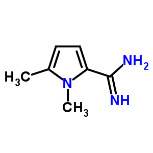 1,5-Dimethyl-1h-pyrrole-2-carboxamidineStructure,744193-07-5Structure 1,5-Dimethyl-1h-pyrrole-2-carboxamidine Structure,744193-07-5Structure