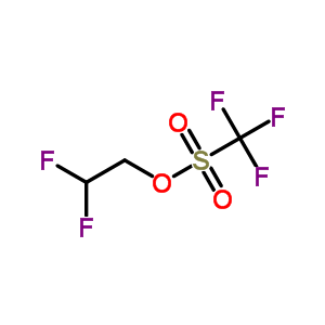 2,2-Difluoroethyl trifluoromethanesulfonateStructure,74427-22-8Structure 2,2-Difluoroethyl trifluoromethanesulfonate Structure,74427-22-8Structure