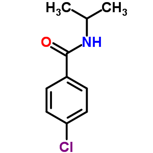 Benzamide, 4-chloro-n-(1-methylethyl)-Structure,7461-41-8Structure Benzamide, 4-chloro-n-(1-methylethyl)- Structure,7461-41-8Structure