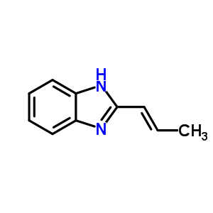 1H-benzimidazole,2-(1-propenyl)-(9ci)Structure,7464-22-4Structure 1H-benzimidazole,2-(1-propenyl)-(9ci) Structure,7464-22-4Structure