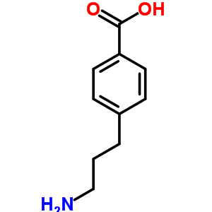 4-(3-Aminopropyl)benzoic acidStructure,7465-05-6Structure 4-(3-Aminopropyl)benzoic acid Structure,7465-05-6Structure