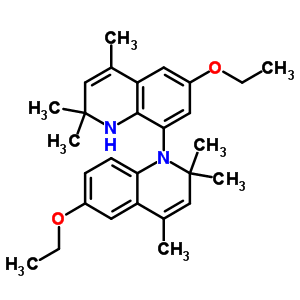 乙氧基喹啉二聚體結(jié)構(gòu)式_74681-77-9結(jié)構(gòu)式