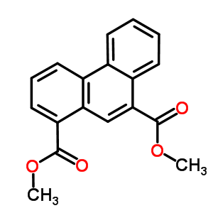 Dimethyl phenanthrene-1,9-dicarboxylateStructure,7473-77-0Structure Dimethyl phenanthrene-1,9-dicarboxylate Structure,7473-77-0Structure