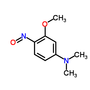 Benzenamine, 3-methoxy-n,n-dimethyl-4-nitroso-Structure,7474-80-8Structure Benzenamine, 3-methoxy-n,n-dimethyl-4-nitroso- Structure,7474-80-8Structure