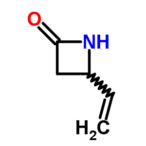 4-乙烯氮雜啶-2-酮結(jié)構(gòu)式_7486-94-4結(jié)構(gòu)式