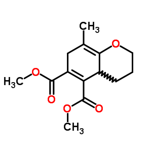 Dimethyl 8-methyl-3,4,4a,7-tetrahydro-2h-chromene-5,6-dicarboxylateStructure,74938-54-8Structure Dimethyl 8-methyl-3,4,4a,7-tetrahydro-2h-chromene-5,6-dicarboxylate Structure,74938-54-8Structure