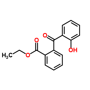 Benzoic acid,2-(2-hydroxybenzoyl)-, ethyl esterStructure,7494-43-1Structure Benzoic acid,2-(2-hydroxybenzoyl)-, ethyl ester Structure,7494-43-1Structure