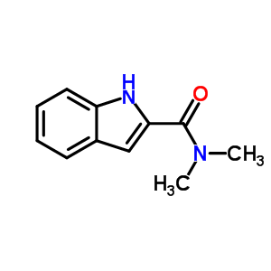 N,n-dimethyl-1h-indole-2-carboxamideStructure,7511-14-0Structure N,n-dimethyl-1h-indole-2-carboxamide Structure,7511-14-0Structure