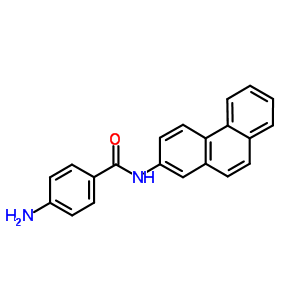 Benzamide,4-amino-n-2-phenanthrenyl-Structure,7512-30-3Structure Benzamide,4-amino-n-2-phenanthrenyl- Structure,7512-30-3Structure