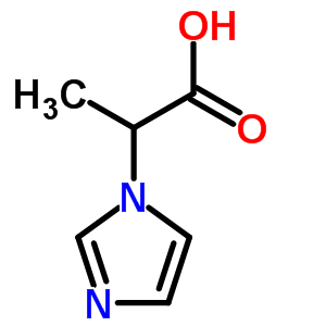 1H-imidazole-1-aceticacid,alpha-methyl-(9ci)Structure,753489-91-7Structure 1H-imidazole-1-aceticacid,alpha-methyl-(9ci) Structure,753489-91-7Structure
