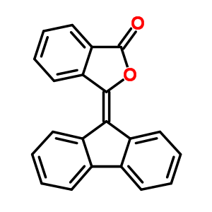 1(3H)-isobenzofuranone,3-(9h-fluoren-9-ylidene)-Structure,75637-36-4Structure 1(3H)-isobenzofuranone,3-(9h-fluoren-9-ylidene)- Structure,75637-36-4Structure