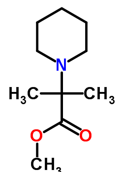Methyl 2-methyl-2-(1-piperidyl)propanoateStructure,75673-33-5Structure Methyl 2-methyl-2-(1-piperidyl)propanoate Structure,75673-33-5Structure