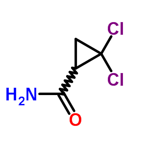 2,2-Dichlorocyclopropane-1-carboxamideStructure,75885-60-8Structure 2,2-Dichlorocyclopropane-1-carboxamide Structure,75885-60-8Structure