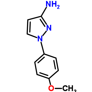 1-(4-Methoxy-phenyl)-1h-pyrazol-3-ylamineStructure,76091-01-5Structure 1-(4-Methoxy-phenyl)-1h-pyrazol-3-ylamine Structure,76091-01-5Structure
