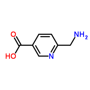 3-Pyridinecarboxylicacid,6-(aminomethyl)-(9ci)Structure,76196-67-3Structure 3-Pyridinecarboxylicacid,6-(aminomethyl)-(9ci) Structure,76196-67-3Structure