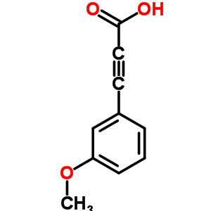3-(3-甲氧基苯基)-2-丙炔酸結(jié)構(gòu)式_7621-89-8結(jié)構(gòu)式