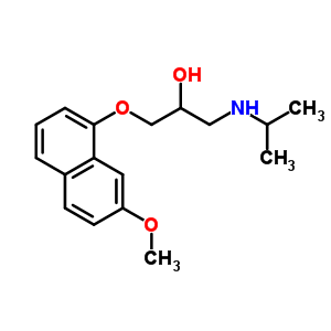 rac 7-Methoxy PropranololStructure,76275-53-1Structure rac 7-Methoxy Propranolol Structure,76275-53-1Structure