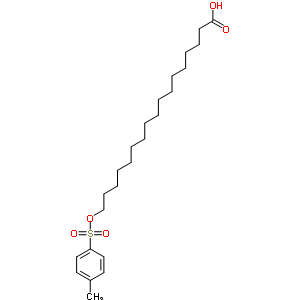 17-(P-toluenesulfonyloxy)heptadecanoic acidStructure,76298-42-5Structure 17-(P-toluenesulfonyloxy)heptadecanoic acid Structure,76298-42-5Structure