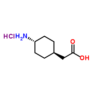Trans-2-(4-aminocyclohexyl)aceticacidhydrochlorideStructure,76325-96-7Structure Trans-2-(4-aminocyclohexyl)aceticacidhydrochloride Structure,76325-96-7Structure