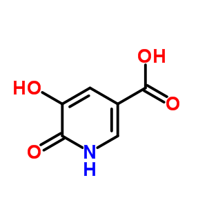 1,6-Dihydro-5-hydroxy-6-oxo-3-pyridinecarboxylic acidStructure,76470-35-4Structure 1,6-Dihydro-5-hydroxy-6-oxo-3-pyridinecarboxylic acid Structure,76470-35-4Structure