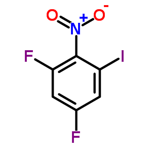 1,5-Difluoro-3-iodo-2-nitro-benzeneStructure,771-05-1Structure 1,5-Difluoro-3-iodo-2-nitro-benzene Structure,771-05-1Structure