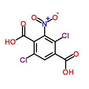 2,5-Dichloro-3-nitro-benzene-1,4-dicarboxylic acidStructure,77350-06-2Structure 2,5-Dichloro-3-nitro-benzene-1,4-dicarboxylic acid Structure,77350-06-2Structure