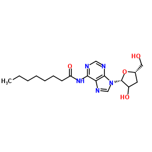 N6-OctanoylStructure,77378-05-3Structure N6-Octanoyl Structure,77378-05-3Structure