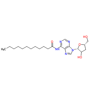 N6-Lauroyl CordycepinStructure,77378-06-4Structure N6-Lauroyl Cordycepin Structure,77378-06-4Structure