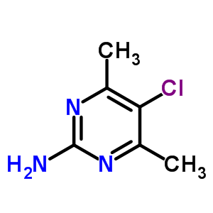 5-Chloro-4,6-dimethyl-2-pyrimidinamineStructure,7749-61-3Structure 5-Chloro-4,6-dimethyl-2-pyrimidinamine Structure,7749-61-3Structure