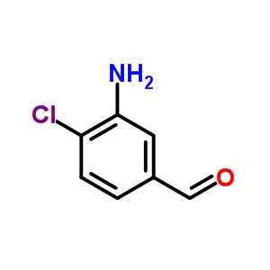 3-Amino-4-chlorobenzaldehydeStructure,77740-83-1Structure 3-Amino-4-chlorobenzaldehyde Structure,77740-83-1Structure