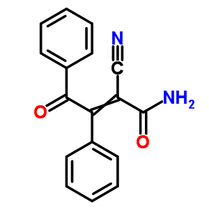 2-Cyano-4-oxo-3,4-diphenyl-but-2-enamideStructure,78032-72-1Structure 2-Cyano-4-oxo-3,4-diphenyl-but-2-enamide Structure,78032-72-1Structure