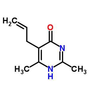 5-Allyl-2,6-dimethyl-4-pyrimidinolStructure,78304-54-8Structure 5-Allyl-2,6-dimethyl-4-pyrimidinol Structure,78304-54-8Structure