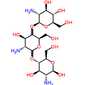 2-氨基-2-脫氧-beta-D-吡喃葡萄糖基-(1->4)-(4Xi)-2-氨基-2-脫氧-D-木糖基-己糖吡喃糖苷-(1->4)-2-氨基-2-脫氧-beta-D-吡喃葡萄糖結(jié)構(gòu)式_78341-33-0結(jié)構(gòu)式