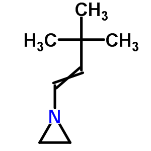 Aziridine,1-(3,3-dimethyl-1-buten-1-yl)-Structure,78827-54-0Structure Aziridine,1-(3,3-dimethyl-1-buten-1-yl)- Structure,78827-54-0Structure