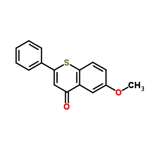 6-Methoxy-2-phenyl-thiochromen-4-oneStructure,789-98-0Structure 6-Methoxy-2-phenyl-thiochromen-4-one Structure,789-98-0Structure