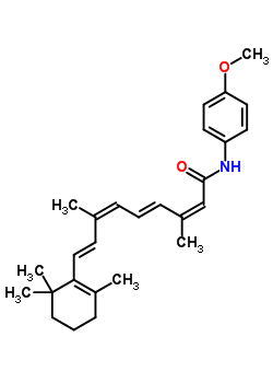N-4-MethoxyphenylretinamideStructure,79965-10-9Structure N-4-Methoxyphenylretinamide Structure,79965-10-9Structure