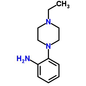 2-(4-Ethyl-piperazin-1-yl)-phenylamineStructure,801227-61-2Structure 2-(4-Ethyl-piperazin-1-yl)-phenylamine Structure,801227-61-2Structure