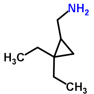 1-(2,2-Diethylcyclopropyl)methanamineStructure,802822-86-2Structure 1-(2,2-Diethylcyclopropyl)methanamine Structure,802822-86-2Structure