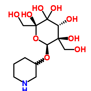 4-O-alpha-d-glucopyranosylmoranolineStructure,80312-32-9Structure 4-O-alpha-d-glucopyranosylmoranoline Structure,80312-32-9Structure