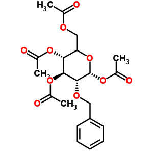 2-O-benzyl-1,3,4,6-tetra-o-acetyl-alpha-d-mannopyranoseStructure,80779-87-9Structure 2-O-benzyl-1,3,4,6-tetra-o-acetyl-alpha-d-mannopyranose Structure,80779-87-9Structure