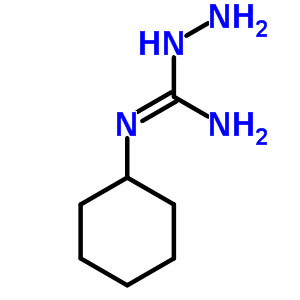 Hydrazinecarboximidamide, n-cyclohexyl-Structure,81067-81-4Structure Hydrazinecarboximidamide, n-cyclohexyl- Structure,81067-81-4Structure