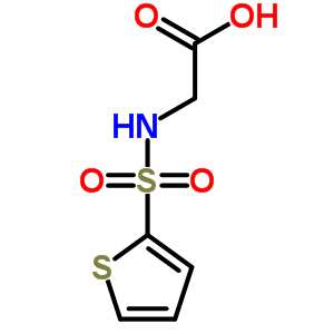(Thiophene-2-sulfonylamino)-acetic acidStructure,82068-09-5Structure (Thiophene-2-sulfonylamino)-acetic acid Structure,82068-09-5Structure