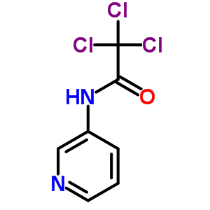 2,2,2-Trichloro-n-pyridin-3-ylacetamideStructure,82202-41-3Structure 2,2,2-Trichloro-n-pyridin-3-ylacetamide Structure,82202-41-3Structure