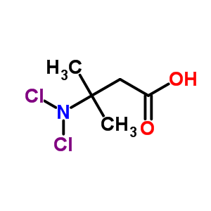 3-(Dichloroamino)-3-methylbutanoic acidStructure,82224-85-9Structure 3-(Dichloroamino)-3-methylbutanoic acid Structure,82224-85-9Structure