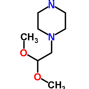 Piperazine, 1-(2,2-dimethoxyethyl)-(9ci)Structure,82516-03-8Structure Piperazine, 1-(2,2-dimethoxyethyl)-(9ci) Structure,82516-03-8Structure