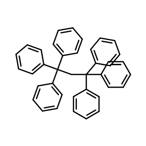 1,1,3,3,3-PentaphenylpropylbenzeneStructure,82891-67-6Structure 1,1,3,3,3-Pentaphenylpropylbenzene Structure,82891-67-6Structure
